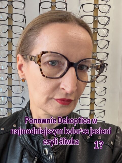 Jeszcze więcej od polskiej marki Dekoptica 2 oprawy w najmocniejszym kolorze jesieni czyli śliwka. Która oprawę wybieracie 1 czy 2?